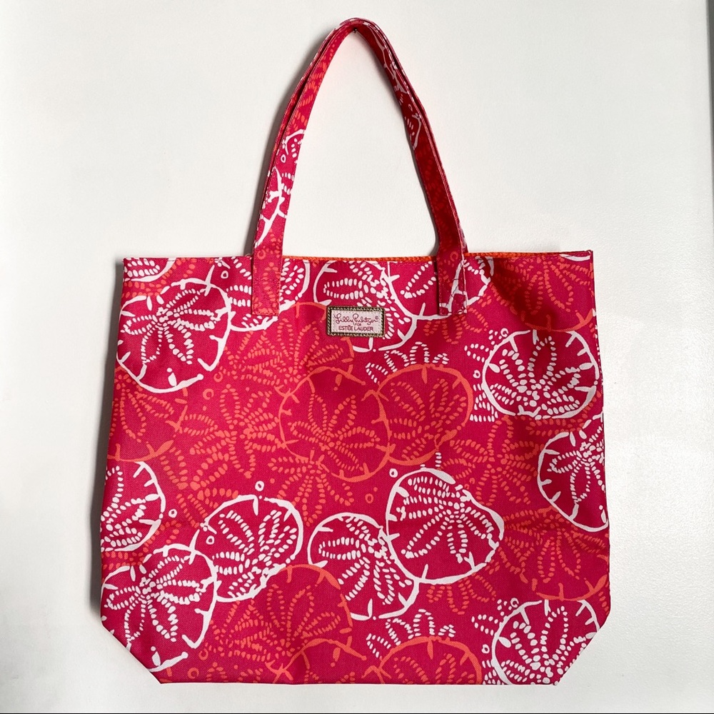 Brand New Lilly Pulitzer For Estee Lauder Sand Dollar Tote
